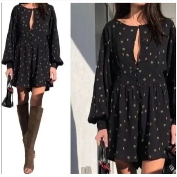 Free People Boho Chic Floral Love Grows Romper - Picture 1 of 13